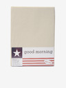Good Morning 140 x 200 cm - Lenzuolo in jersey stretch beige Good Morning