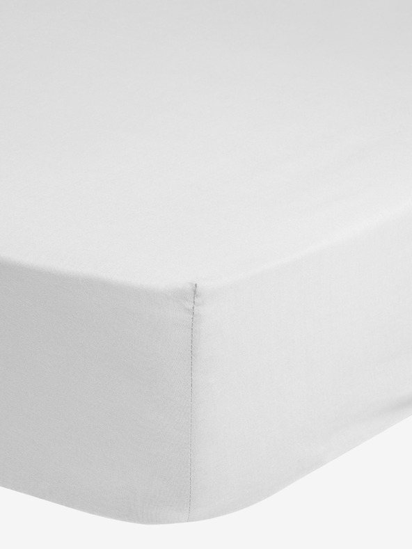 Good Morning 80/90/100 x 200 cm - Lenzuolo Good Morning in jersey elasticizzato bianco