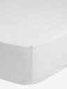 Good Morning 80/90/100 x 200 cm - Lenzuolo Good Morning in jersey elasticizzato bianco