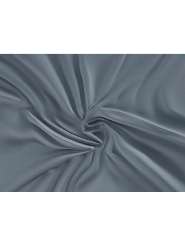 Kvalitex Lenzuolo in raso Luxury Collection 200x200cm grigio scuro Kvalitex