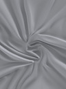 Kvalitex Lenzuolo in viscosa stretch 100x200cm grigio chiaro