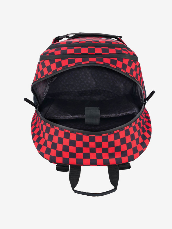 BAAGL  Zaino scuola rosso skate teribear Baagl