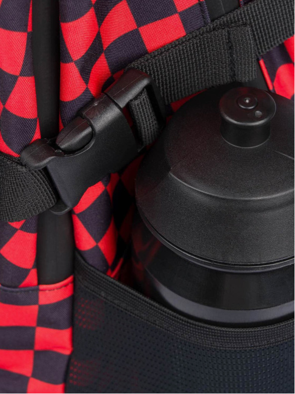 BAAGL  Zaino scuola rosso skate teribear Baagl