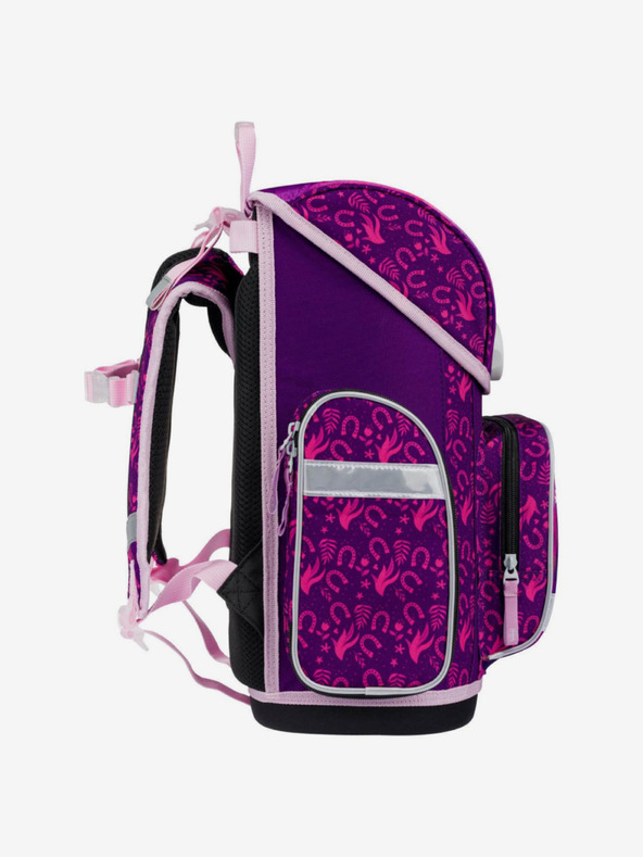 BAAGL  Zaino scuola viola Ergo Baagl Horse