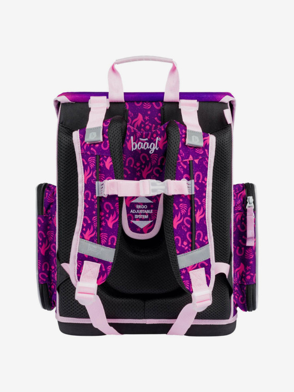BAAGL  Zaino scuola viola Ergo Baagl Horse