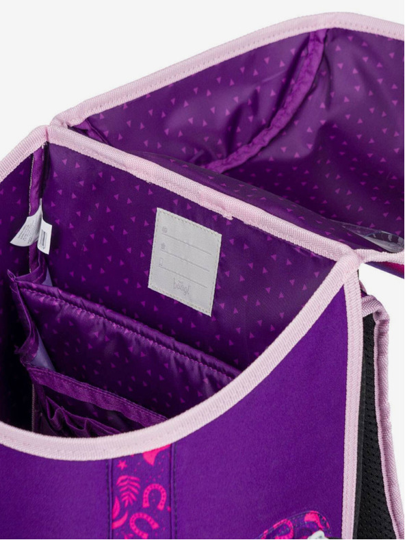 BAAGL  Zaino scuola viola Ergo Baagl Horse