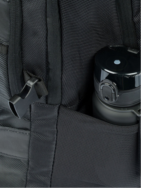 BAAGL  Set scuola nero - zaino, astuccio, borsa Baagl Skate Red