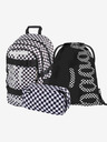 BAAGL  Set 3 skate ska nero: zaino, astuccio, borsa Baagl