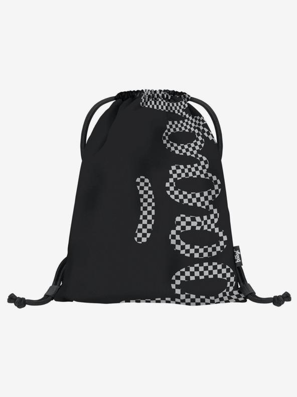 BAAGL  Set 3 skate ska nero: zaino, astuccio, borsa Baagl