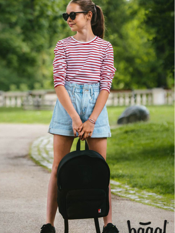 BAAGL  Zaino teribear nero Baagl