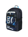 BAAGL  Zaino scuola nero Skate Bluelight Baagl