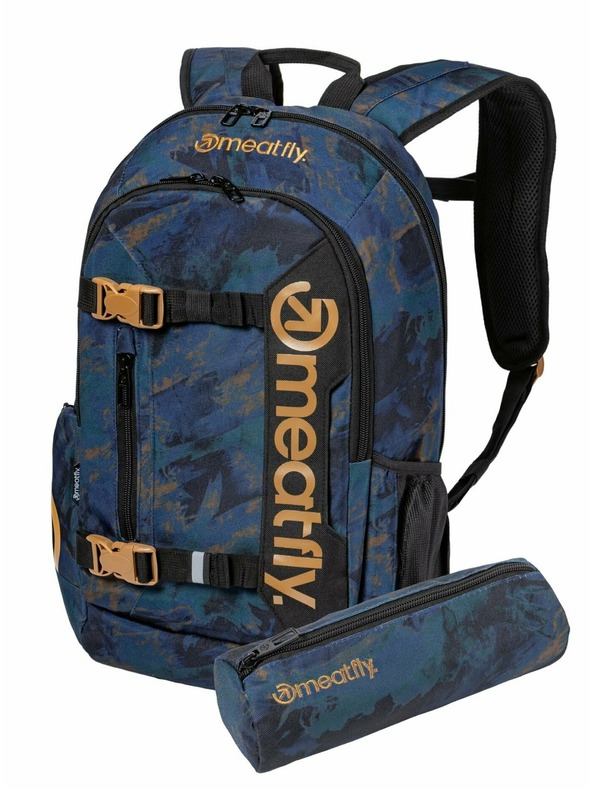 Meatfly Meatfly zaino Basejumper Mossy Navy 22 L
