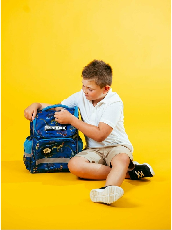 Meatfly Meatfly zaino scuola Alex Dino Petrol