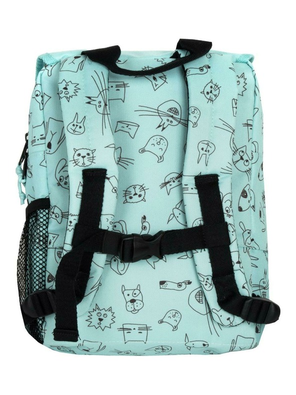 Reisenthel Zaino Reisenthel Backpack Kids Cats and dogs menta