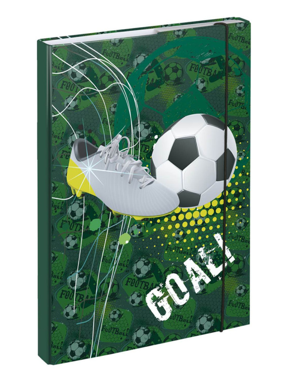 BAAGL  Cartelle verdi per quaderni scolastici A4 Porta di calcio Baagl