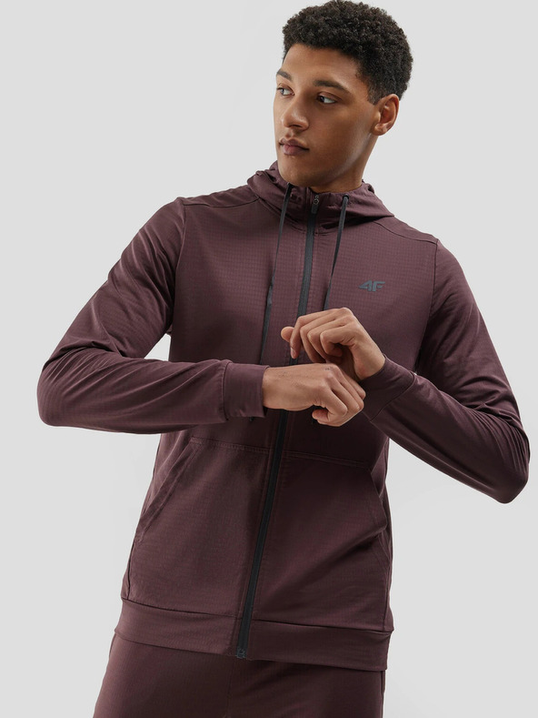 4F Felpa sportiva con cappuccio da uomo 4F