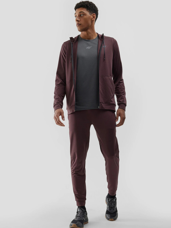 4F Felpa sportiva con cappuccio da uomo 4F