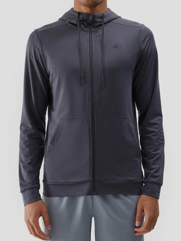 4F Felpa sportiva con cappuccio da uomo 4F