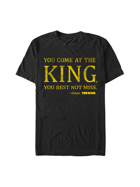ZOOT.Fan Maglietta nera HBO King