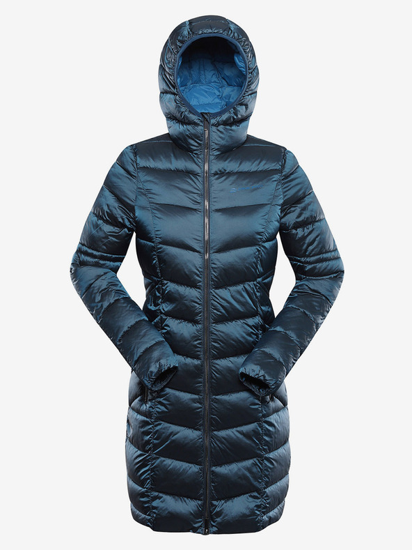 ALPINE PRO Cappotto lungo ultraleggero da donna ALPINE PRO OREFA blu