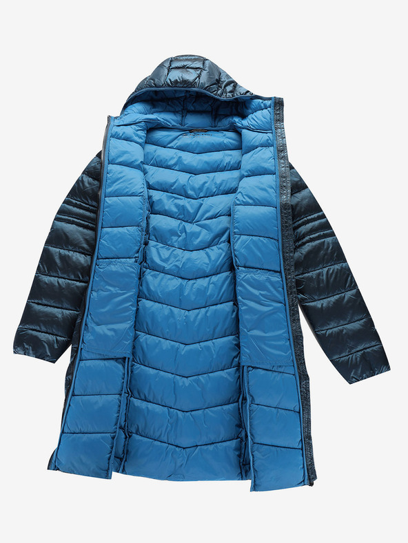 ALPINE PRO Cappotto lungo ultraleggero da donna ALPINE PRO OREFA blu