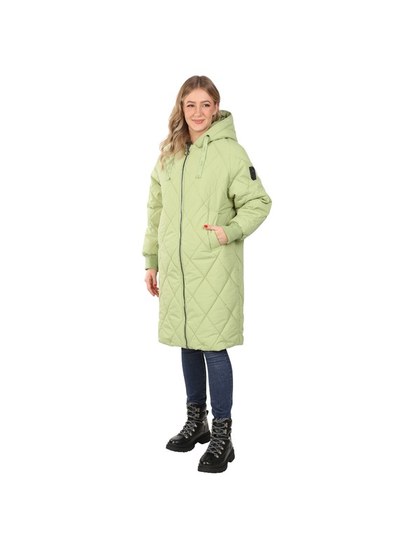 NAX Cappotto donna con impregnazione nax NAX NOPPA verde (pisello)
