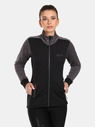 Kilpi Felpa sportiva funzionale da donna nera Kilpi SIREN-W