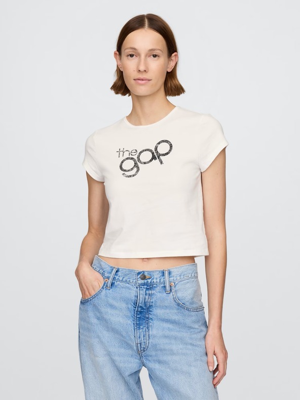 GAP T-shirt con logo GAP
