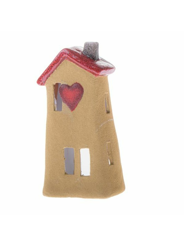 Casa de Engel Portacandele in ceramica - casetta, 4/24