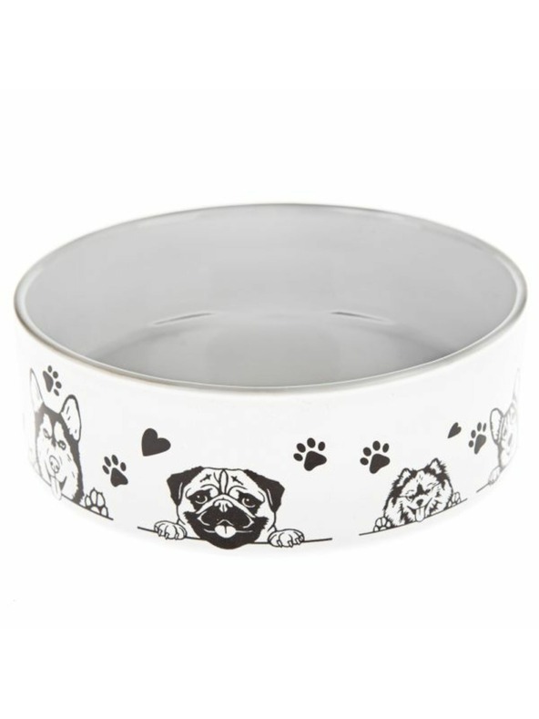 Casa de Engel Ciotola in ceramica per cani, 6/24