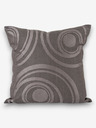 Kvalitex Cuscino grigio Cerchi 50x50cm Kvalitex