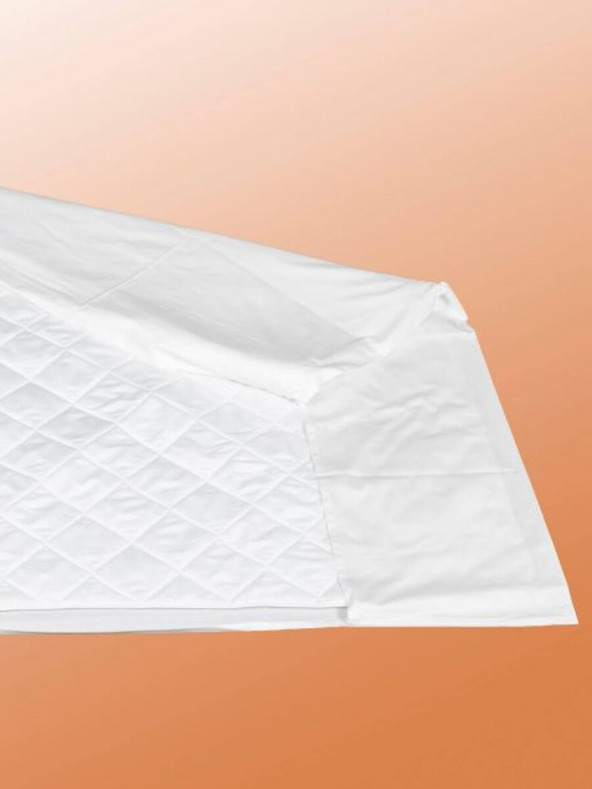 Kvalitex Coperta estiva ultraleggera 150x200cm bianco