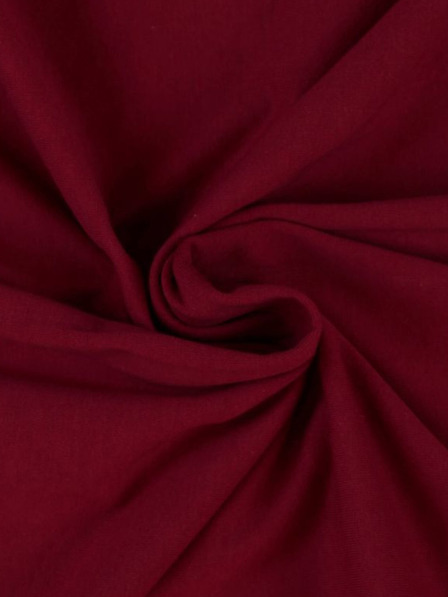 Kvalitex Lenzuolo jersey con lycra 120x200cm bordeaux Kvalitex