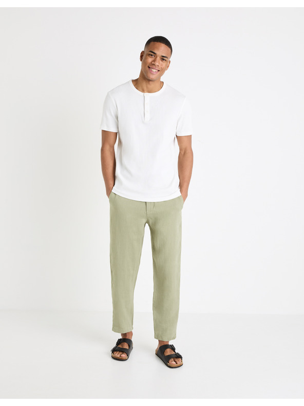 Celio Pantaloni in lino Dolinus 34/34 Celio