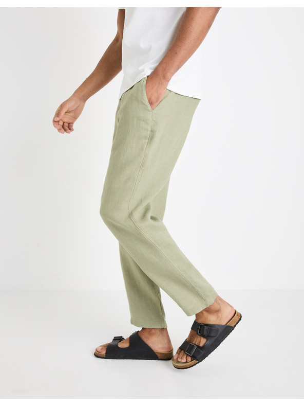 Celio Pantaloni in lino Dolinus 34/34 Celio
