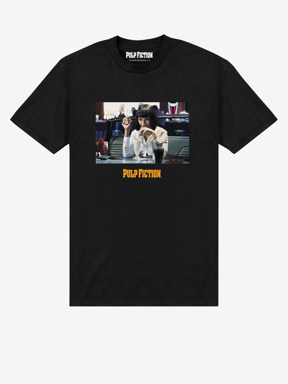 ZOOT.Fan Maglietta unisex nera ZOOT.Fan Pulp Fiction Mia Wallace