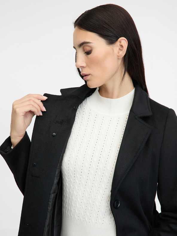 Orsay Cappotto nero da donna ORSAY