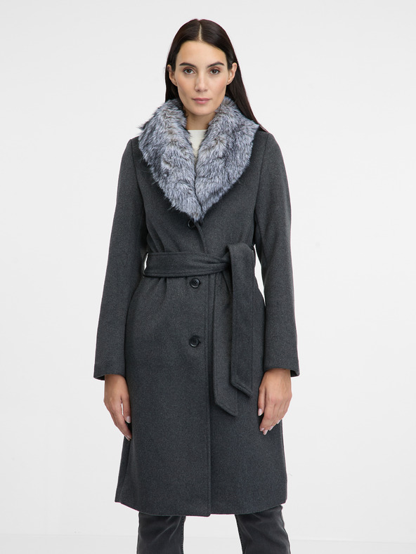 Orsay Cappotto da donna grigio scuro ORSAY