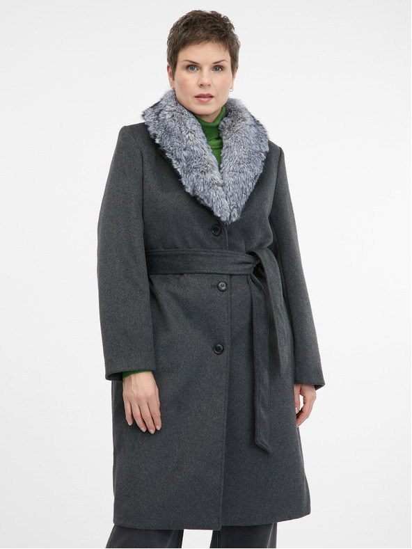 Orsay Cappotto da donna grigio scuro ORSAY