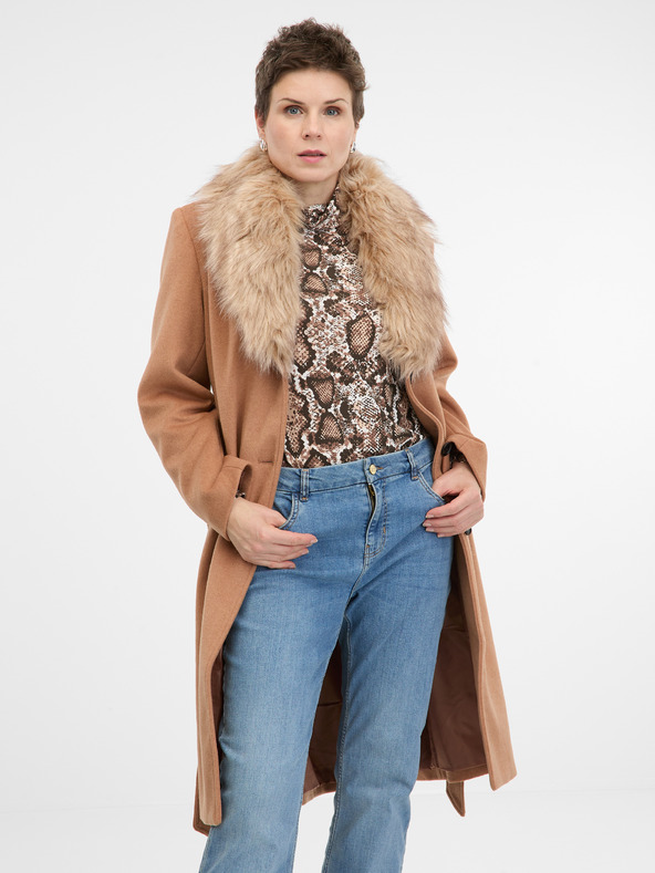 Orsay Cappotto da donna marrone chiaro ORSAY