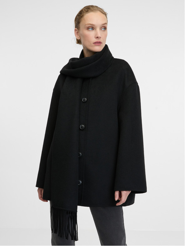 Orsay Cappotto nero da donna ORSAY