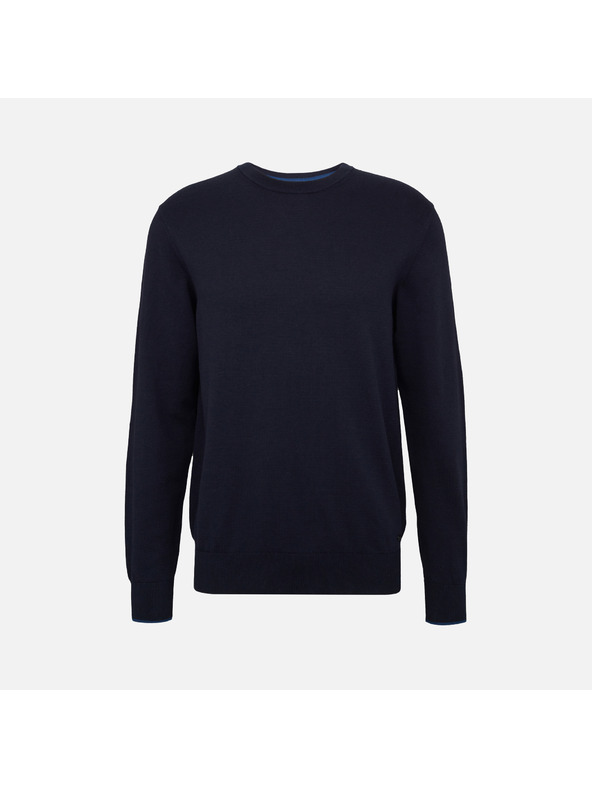 Geox Maglione blu scuro uomo Geox Knit