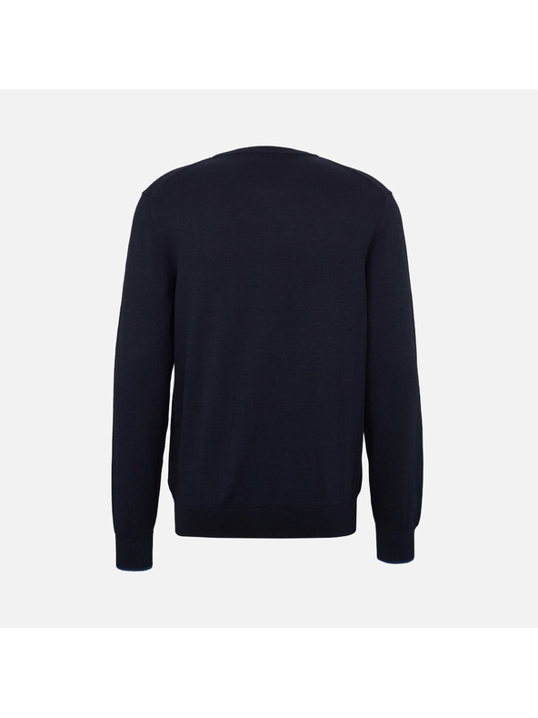 Geox Maglione blu scuro uomo Geox Knit