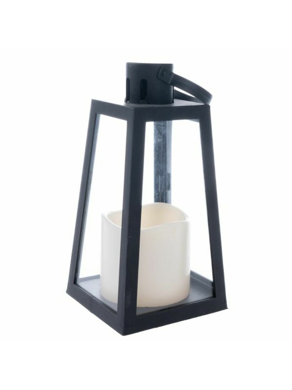 Casa de Engel Lanterna artificiale con candela LED (giallo caldo), 0/6