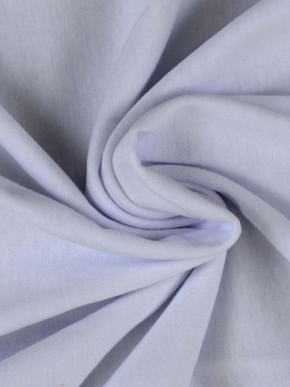 Kvalitex Lenzuolo di jersey 140x200cm grigio chiaro