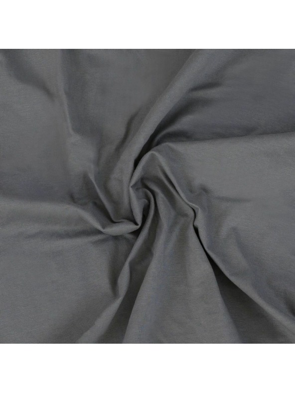 Kvalitex Lenzuolo jersey con lycra 220x200cm grigio scuro Kvalitex Kvalitex