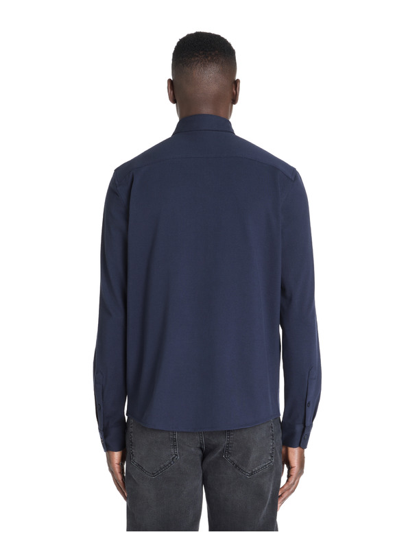 Celio Camicia Celio Lapic da uomo blu scuro