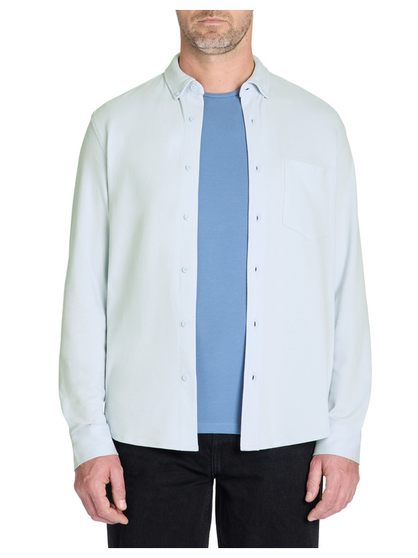 Celio Camicia Celio Lapic da uomo blu chiaro