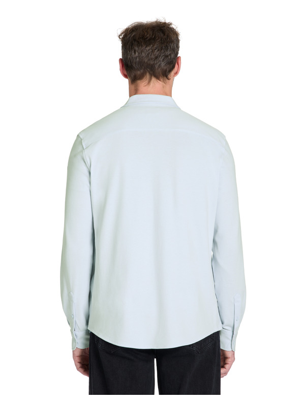 Celio Camicia Celio Lapic da uomo blu chiaro