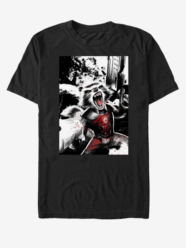 ZOOT.Fan Rocket Guardiani della Galassia vol. 2 ZOOT.FAN Marvel - t-shirt da uomo